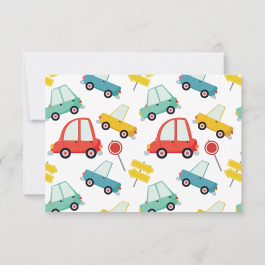 Aangepaste fotokaarten bedankkaart (Achterkant)