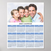 Aangepaste fotokalender 2025 poster (Voorkant)