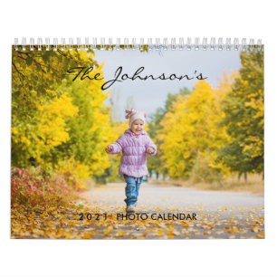 Aangepaste fotokalender 2026   Tekst bewerkbaar ja Kalender