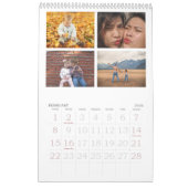 Aangepaste fotokalender | 4 afbeelding maand per j kalender (Feb 2026)