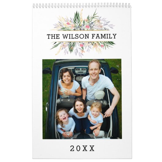 Aangepaste fotokalender Eenvoudige Creëer Kalender (Hoes)