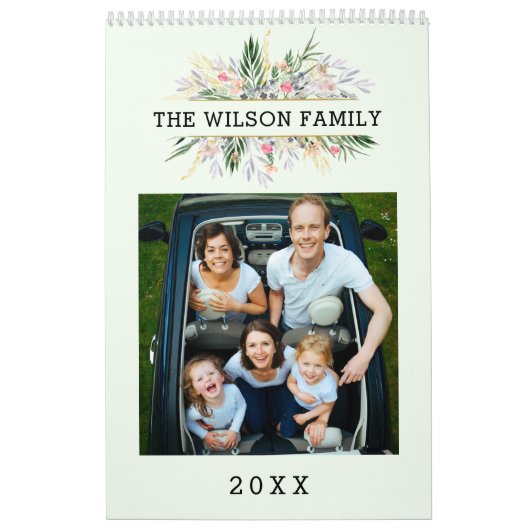 Aangepaste fotokalender Eenvoudige Creëer Kalender (Hoes)