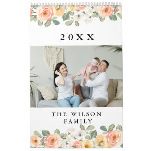 Aangepaste fotokalender Eenvoudige Creëer Kalender