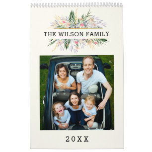 Aangepaste fotokalender Eenvoudige Creëer Kalender