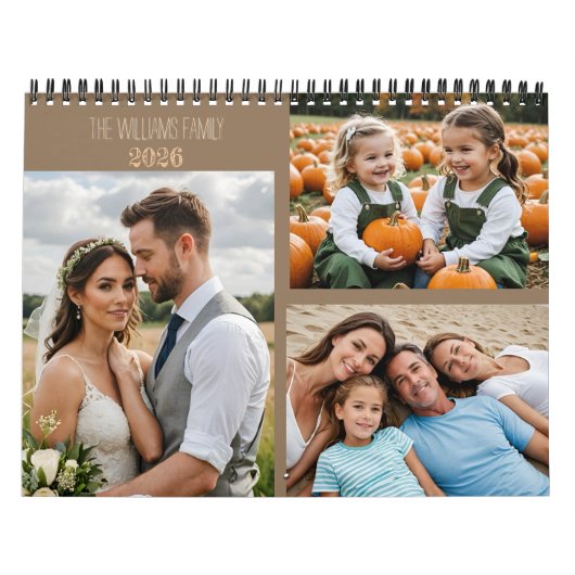 Aangepaste fotokalender – Foto's van een hele pagi Kalender (Hoes)