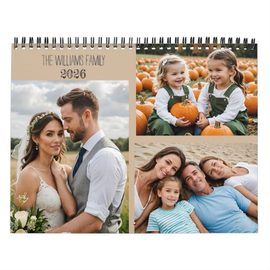 Aangepaste fotokalender – Foto's van een hele pagi Kalender (Hoes)