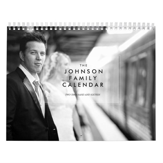 Aangepaste fotokalender kalender (Hoes)