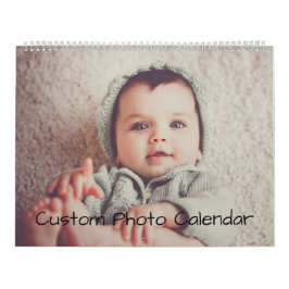 Aangepaste fotokalender kalender