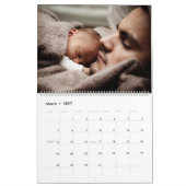 Aangepaste fotokalender kalender (Mar 2027)