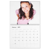 Aangepaste fotokalender kalender (Feb 2027)