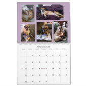 Aangepaste fotokalender kalender (Mar 2027)