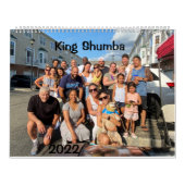 Aangepaste fotokalender kalender (Hoes)