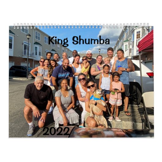 Aangepaste fotokalender kalender (Hoes)