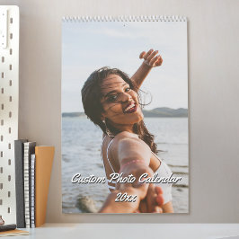 Aangepaste fotokalender kalender