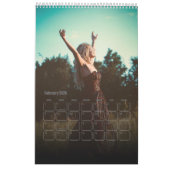 Aangepaste fotokalender kalender (Feb 2026)