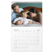 Aangepaste fotokalender kalender (Jan 2018)