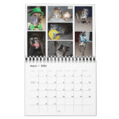 Aangepaste fotokalender kalender (Mar 2026)