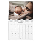 Aangepaste fotokalender kalender (Mar 2027)