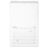 Aangepaste fotokalender kalender (Jan 2027)