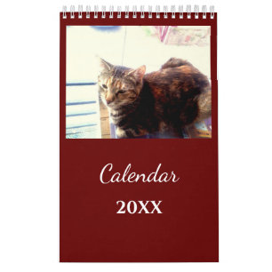 Aangepaste fotokalender kalender
