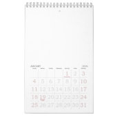 Aangepaste fotokalender kalender (Jan 2026)