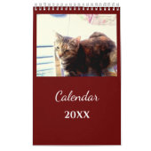 Aangepaste fotokalender kalender (Hoes)