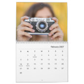 Aangepaste fotokalender - Kerstcadeau Kalender (Feb 2027)