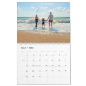 Aangepaste fotokalender met aangepaste tekst kalender (Mar 2026)