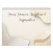 Aangepaste fotokalender met Bijbelverzen Kalender (Hoes)