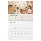 Aangepaste fotokalender met Bijbelverzen Kalender (Mar 2027)
