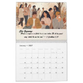 Aangepaste fotokalender met Bijbelverzen Kalender (Jan 2027)
