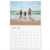 Aangepaste fotokalender met jouw foto's kalender (Feb 2027)