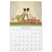 Aangepaste fotokalender met Retro Style Lettering Kalender (Jan 2027)