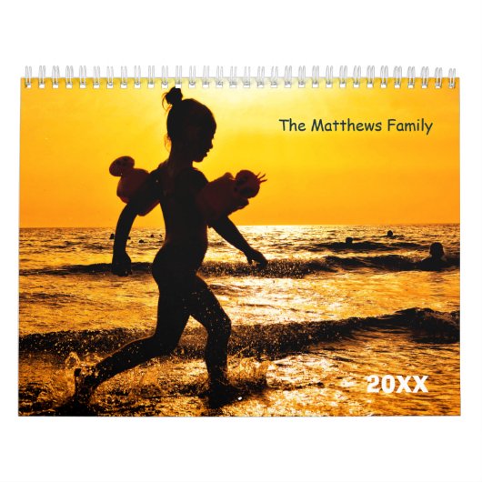 Aangepaste fotokalender | Redactionele tekst Kalender (Hoes)