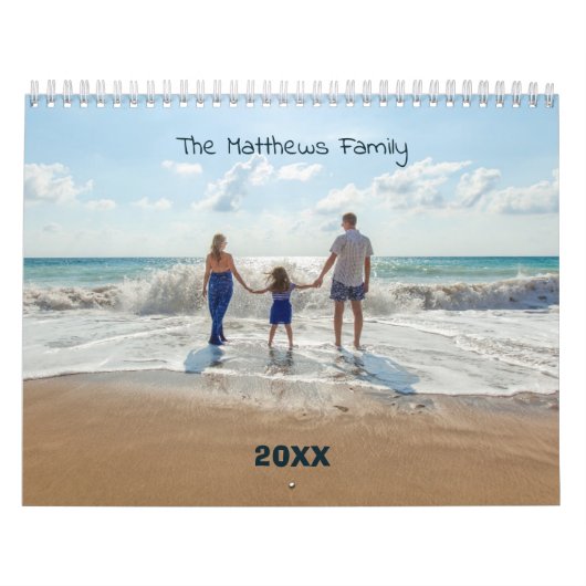 Aangepaste fotokalender | Redactionele tekst Kalender (Hoes)