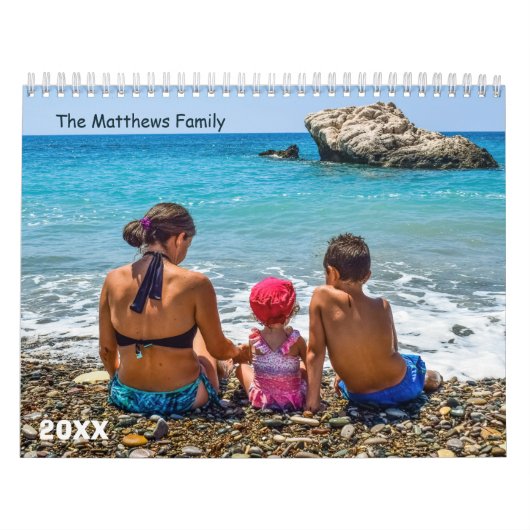 Aangepaste fotokalender | Redactionele tekst Kalender (Hoes)