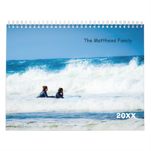 Aangepaste fotokalender | Redactionele tekst Kalender (Hoes)