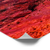 Aangepaste fotokleurige zonnemonument Valley Utah Poster (Hoek)