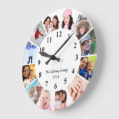 Aangepaste fotoklok - Aangepaste klok (Hoek)