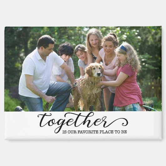 Aangepaste fotokoelkast magneet (Voorkant)