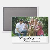 Aangepaste fotokoelkast magneet (Voorkant / Achterkant)