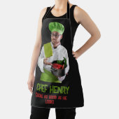 Aangepaste fotokok schort (Insitu)