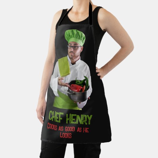 Aangepaste fotokok schort (Insitu)