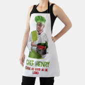 Aangepaste fotokok schort (Insitu)