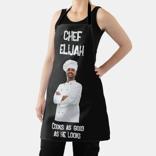 Aangepaste fotokok schort (Insitu)