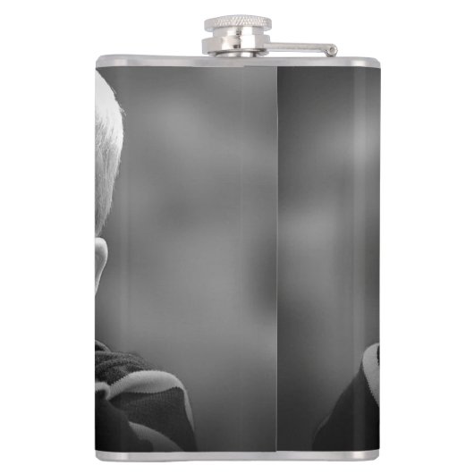 Aangepaste fotokolf heupfles (Achterkant)