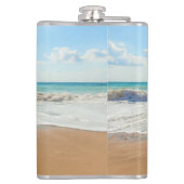 Aangepaste fotokolf met uw foto's cadeau heupfles (Achterkant)