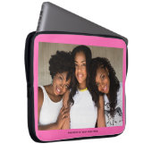 Aangepaste fotolaptophoes laptop sleeve (Voorkant Rechts)
