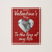 Aangepaste fotoliefs Valentijnse puzzle Legpuzzel (Verticaal)