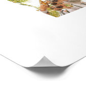 Aangepaste fotolijstjes 1-jarig jubileum poster (Hoek)